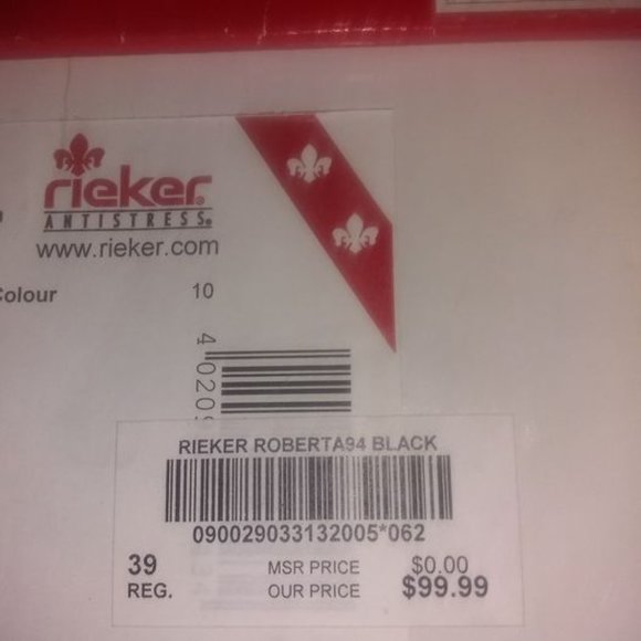 Rieker Wedge Sandals "Roberta" - Picture 4 of 6